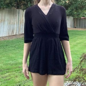 Lily Rose black romper